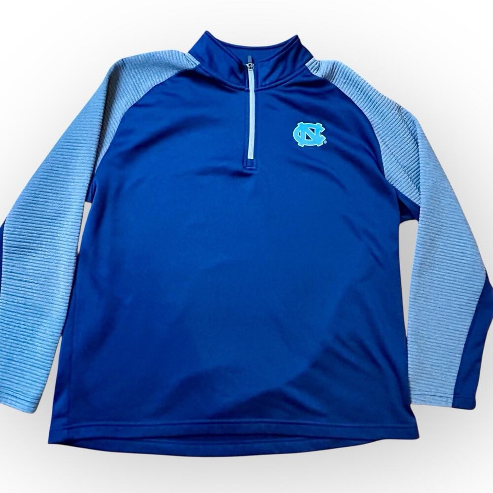 UNC Chapel Hill Tarheels Quarter Zip Pullover By Rivalry Threads Men’s XL